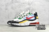 NIKE AIR MAX 270 REACT WHITE/WHITE/UNIVERSITY GOLD/UNIVERSITY RED DA2610-161