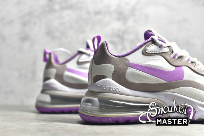 NIKE AIR MAX 270 REACT WHITE/LIGHT VIOLET/GREY CZ1609-100