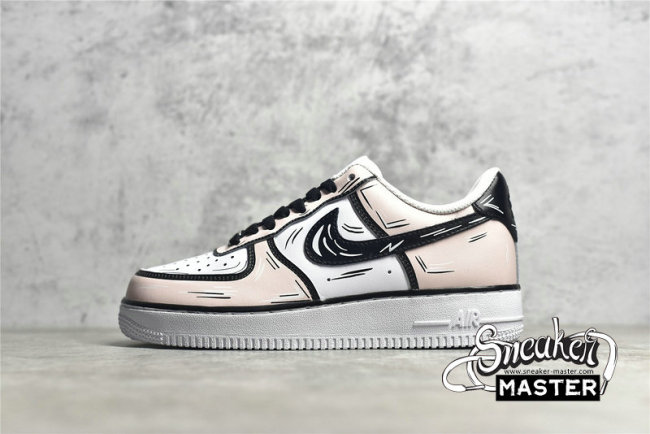  NIKE AIR FORCE 1 LOW 07 PINK/WHITE/BLACK CW2288-213