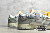 NIKE OFF-WHITE X SB DUNK LOW LOT 02 OF 50 SAIL/NEUTRAL GREY/BLUE FURY DM1602-115