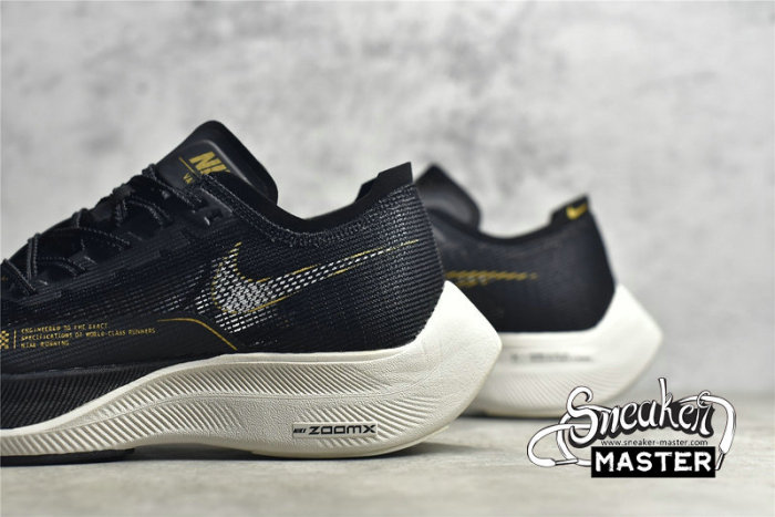 NIKE ZOOMX VAPORFLY NEXT% 2 BLACK/METALLIC GOLD/WHITE CU4111-001
