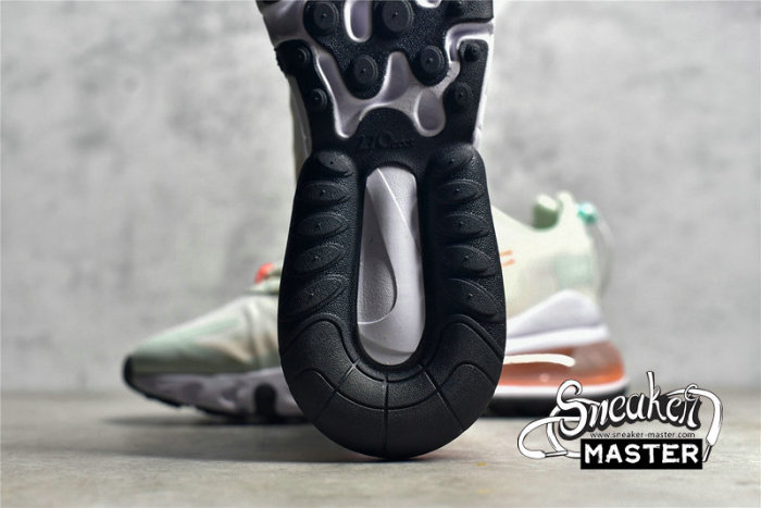 NIKE AIR MAX 270 REACT PALE IVORY/BARELY GREEN/LIGHT ZITRON/SUMMIT WHITE CV8818-102