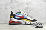 NIKE AIR MAX 270 REACT WHITE/WHITE/UNIVERSITY GOLD/UNIVERSITY RED DA2610-161