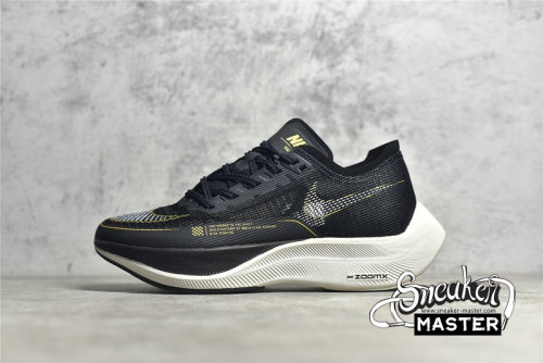 NIKE ZOOMX VAPORFLY NEXT% 2 BLACK/METALLIC GOLD/WHITE CU4111-001
