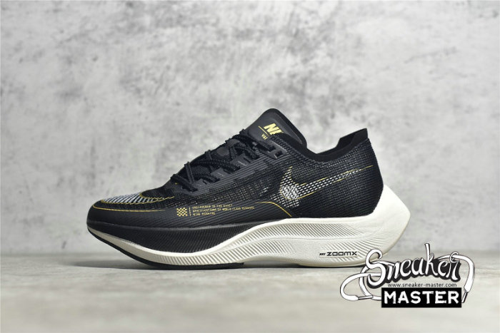 NIKE ZOOMX VAPORFLY NEXT% 2 BLACK/METALLIC GOLD/WHITE CU4111-001