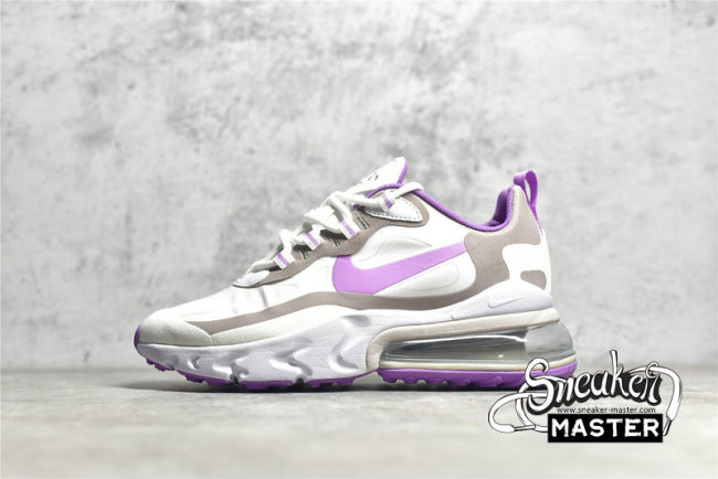 NIKE AIR MAX 270 REACT WHITE/LIGHT VIOLET/GREY CZ1609-100