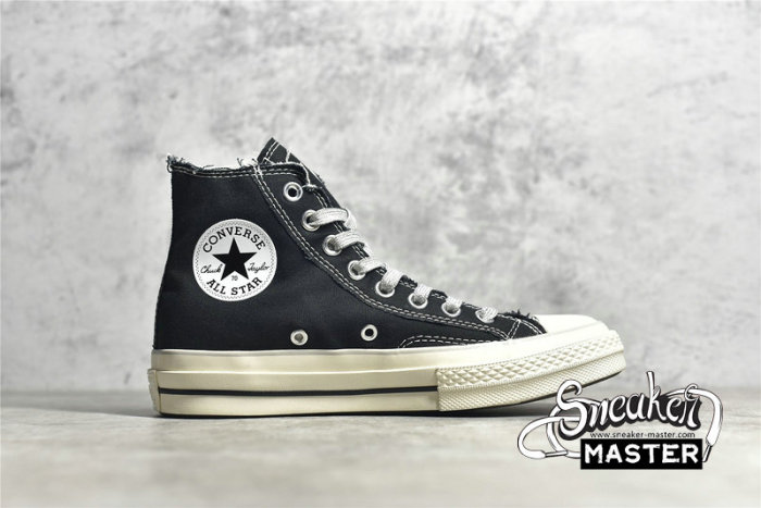 CONVERSE SLAM JAM X CHUCK TAYLOR ALL-STAR 70S HIGH BLACK/BLACK/WHITE 173568C