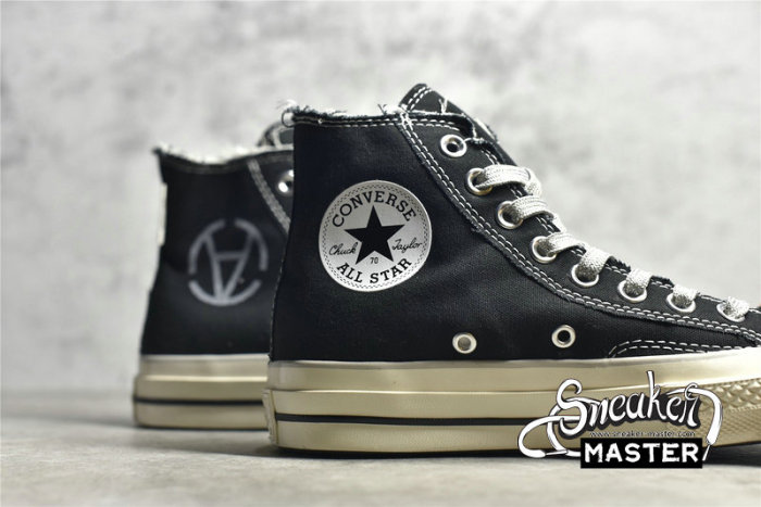 CONVERSE SLAM JAM X CHUCK TAYLOR ALL-STAR 70S HIGH BLACK/BLACK/WHITE 173568C