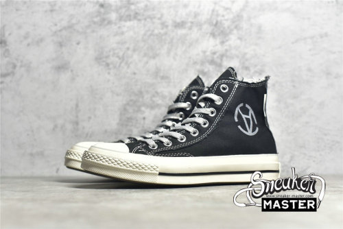 CONVERSE SLAM JAM X CHUCK TAYLOR ALL-STAR 70S HIGH BLACK/BLACK/WHITE 173568C