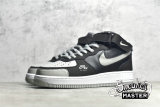 NIKE AIR FORCE 1 MID UTILITY BLACK/MEDIUM GREY/BLACK-WHITE BQ6819-008
