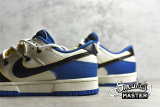 NIKE OFF-WHITE X SB DUNK LOW BLACK/HYPER COBALT/WHITE DD1391-001