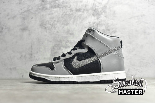 NIKE SB DUNK PRM HIGH SP COCOA SNAKE WHITE/BLACK-REFLECT SILVER 624512-100
