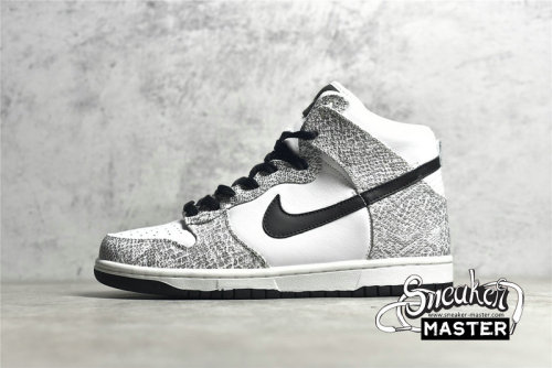 NIKE SB DUNK PRM HIGH SP COCOA SNAKE BLACK/WHITE-COCOA 624512-010