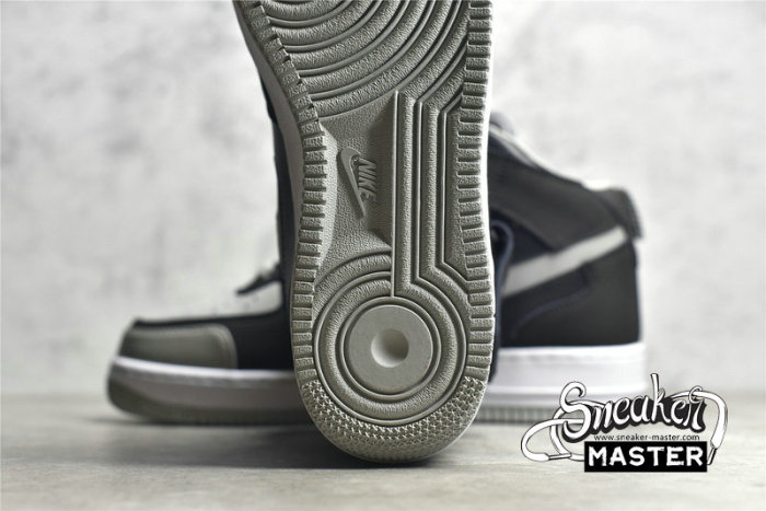 NIKE AIR FORCE 1 MID UTILITY BLACK/MEDIUM GREY/BLACK-WHITE BQ6819-008