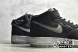 NIKE AIR FORCE 1 MID UTILITY BLACK/MEDIUM GREY/BLACK-WHITE BQ6819-008