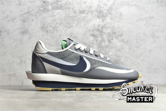 NIKE SACAI X CLOT X LDWAFFLE KISS OF DEATH 2 NEUTRAL GREY/OBSIDIAN/COOL GREY DH3114-001