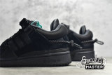 ADIDAS FORUM LOW X BAD BUNNY CORE BLACK/CORE BLACK/CORE BLACK GW0266