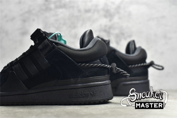 ADIDAS FORUM LOW X BAD BUNNY CORE BLACK/CORE BLACK/CORE BLACK GW0266