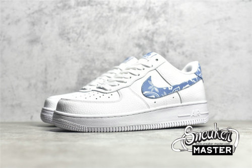 NIKE AIR FORCE 1 LOW PAISLEY WHITE/WORN BLUE-WHITE DH4406-100