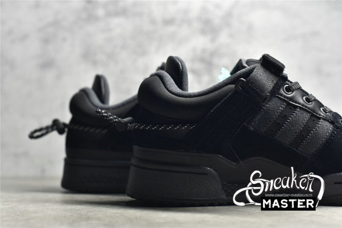 ADIDAS FORUM LOW X BAD BUNNY CORE BLACK/CORE BLACK/CORE BLACK GW0266