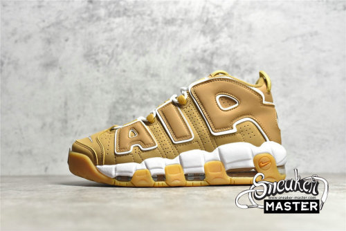NIKE AIR MORE UPTEMPO GS WHEAT/WHEAT/WHITE DQ4713-700