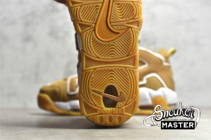 NIKE AIR MORE UPTEMPO GS WHEAT/WHEAT/WHITE DQ4713-700