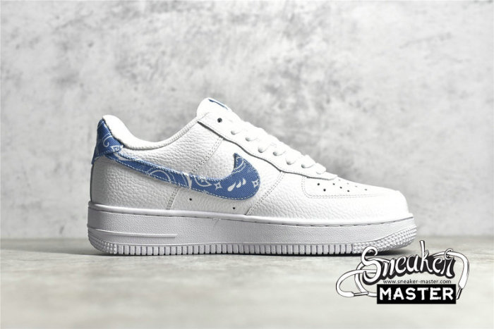NIKE AIR FORCE 1 LOW PAISLEY WHITE/WORN BLUE-WHITE DH4406-100