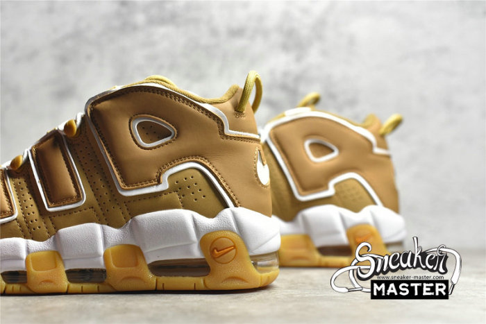 NIKE AIR MORE UPTEMPO GS WHEAT/WHEAT/WHITE DQ4713-700