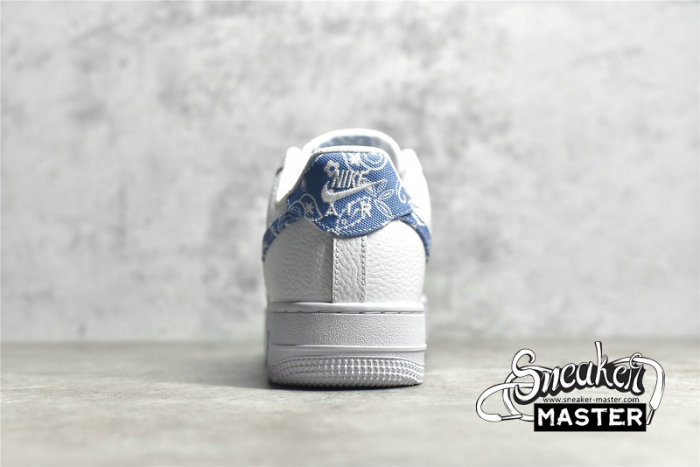 NIKE AIR FORCE 1 LOW PAISLEY WHITE/WORN BLUE-WHITE DH4406-100