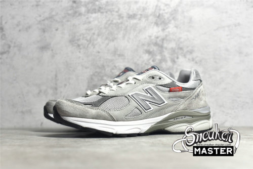 NEW BALANCE 990V3 MADE IN USA VERSION 3 GREY/RED/WHITE M990VS3