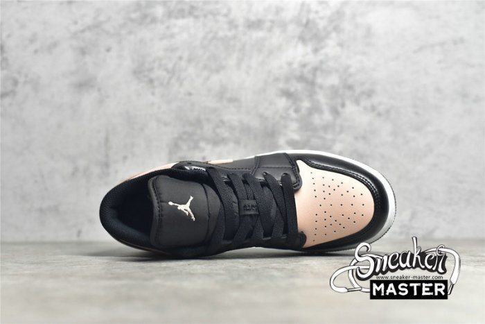 NIKE AIR JORDAN 1 LOW GS BLACK/CRIMSON TINT/HYPER PINK/WHITE 553560-034