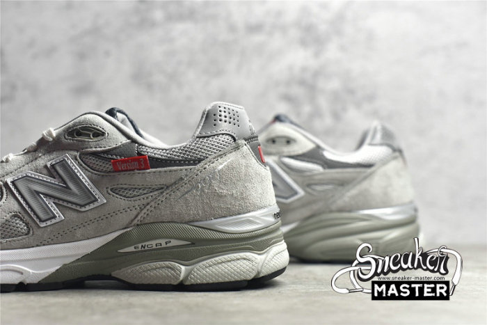 NEW BALANCE 990V3 MADE IN USA VERSION 3 GREY/RED/WHITE M990VS3