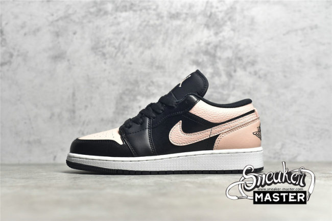 NIKE AIR JORDAN 1 LOW GS BLACK/CRIMSON TINT/HYPER PINK/WHITE 553560-034