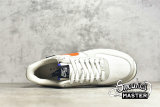 NIKE AIR FORCE 1 LOW LIGHT BONE/SAIL-WHITE-BLUE STONE-STARFISH ORANGE DO4657-081
