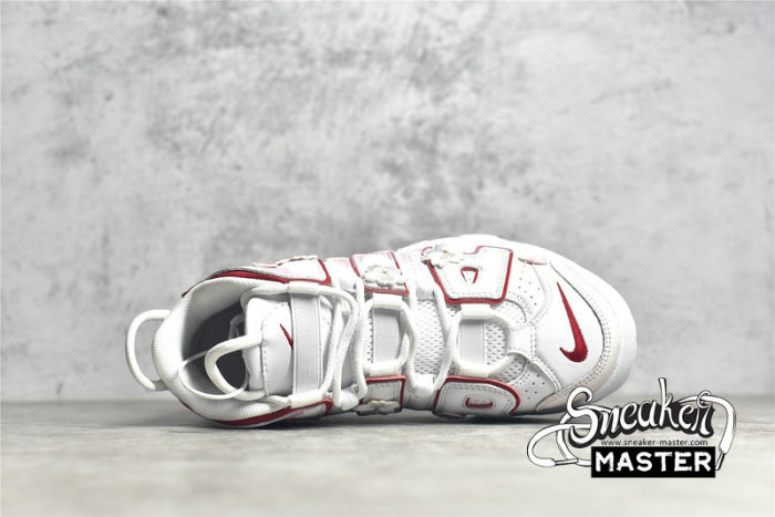 NIKE AIR MORE UPTEMPO GS 2021 WHITE/VARSITY RED/PINK DJ5988-100