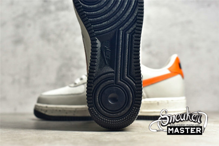 NIKE AIR FORCE 1 LOW LIGHT BONE/SAIL-WHITE-BLUE STONE-STARFISH ORANGE DO4657-081