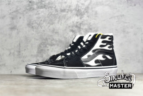 VANS SK8-HIGH FLAME BLACK/WHITE/BLACK VN0A32QGK68