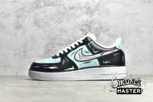 NIKE AIR FORCE 1 LOW 07 BLACK/LIGHT GREEN/GREY CW2288-215