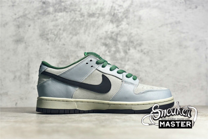 NIKE DUNK LOW PREMIUM SB MAPLE LEAF DOVE GREY/GORGE GREEN/BLACK 313170-021