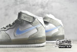 NIKE AIR FORCE 1 MID WOLF GREY/WHITE/BLUE BC9925-102