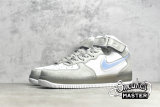 NIKE AIR FORCE 1 MID WOLF GREY/WHITE/BLUE BC9925-102