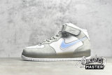 NIKE AIR FORCE 1 MID WOLF GREY/WHITE/BLUE BC9925-102