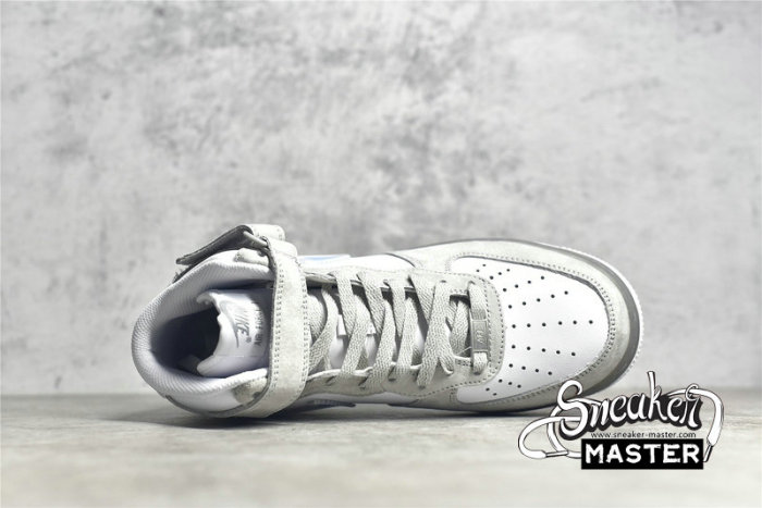 NIKE AIR FORCE 1 MID WOLF GREY/WHITE/BLUE BC9925-102