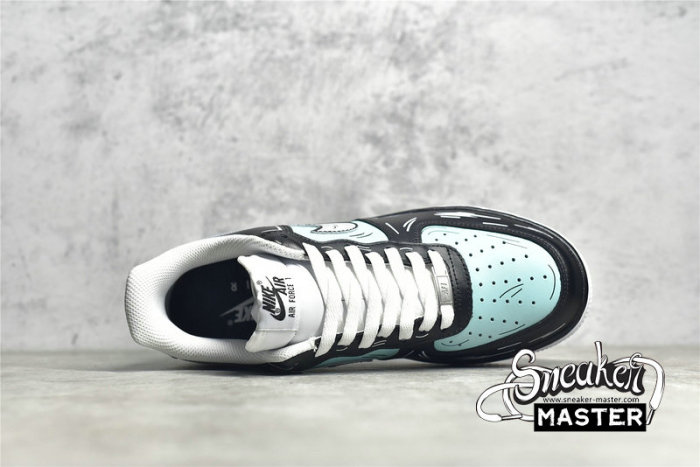 NIKE AIR FORCE 1 LOW 07 BLACK/LIGHT GREEN/GREY CW2288-215