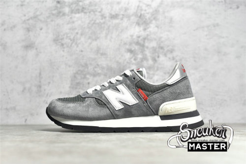 NEW BALANCE 990V1 MADE IN USA GREY/GREY/WHITE M990VS1