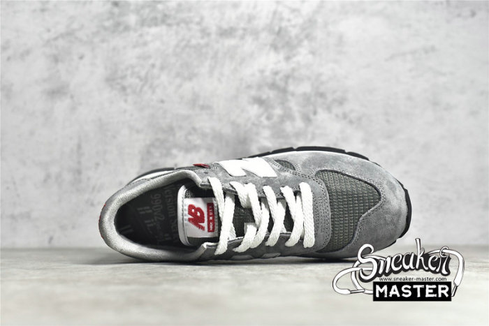 NEW BALANCE 990V1 MADE IN USA GREY/GREY/WHITE M990VS1