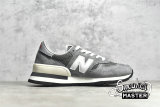 NEW BALANCE 990V1 MADE IN USA GREY/GREY/WHITE M990VS1