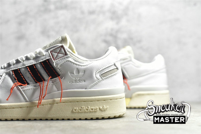 ADIDAS FORUM 84 LOW PREMIUM CLOUD WHITE/CORE BLACK-EASY YELLOW FZ3774