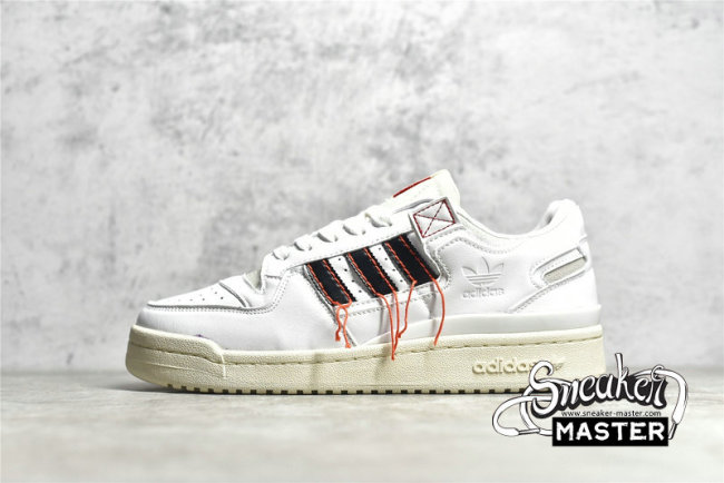 ADIDAS FORUM 84 LOW PREMIUM CLOUD WHITE/CORE BLACK-EASY YELLOW FZ3774