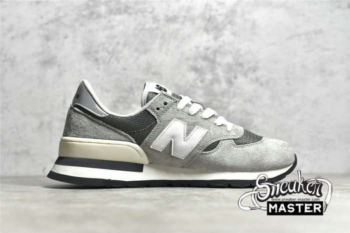 NEW BALANCE 990 30TH ANNIVERSARY MADE IN U.S.A GREY/GREY/WHITE M990GRY